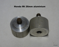 1091926 Schokbrekerverlenger (set) Honda MT 26mm aluminium