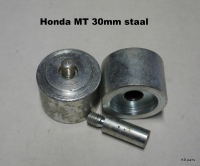 1091928 Schokbrekerverlenger (set) Honda MT 30mm staal