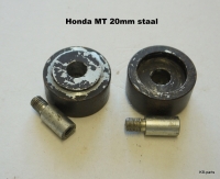 1091952 Schokbrekerverlenger (set) Honda MT 20mm staal