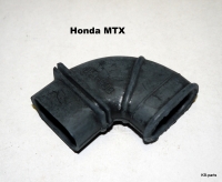 1101187 Aanzuigrubber gebogen Honda MTX