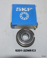 1101348 Kogellager SKF 6201-2ZNR/C3
