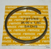 1101650 Zuigerveerset (2) Remax 39.00x1.5 C Sachs