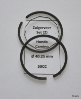 1101735 Zuigerveerset (2)  40.25x1.5C Honda Camino