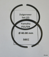1101806 Zuigerveerset (2)  40.00x1.5C Yamaha FS1/DX