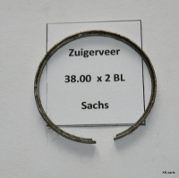 1101925 Zuigerveer  38.00x2BL Sachs