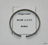 1101931 Zuigerveer  40.00x1.5C Anker