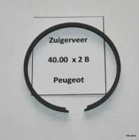 1101932 Zuigerveer  40.00x2B Peugeot