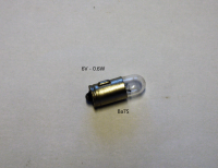 1210829 Tellerlampje 6 volt  0.6 watt Ba7S