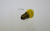 1210846 Lamp 6V-6W  E10  geel