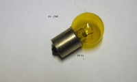 1210861 Lamp 6V-20W  BA15s  geel